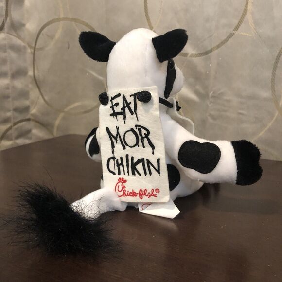 Chick-Fil-A Cow Plush Eat Mor Chikin More Chicken Stuffed Animal - Picture 6 of 11